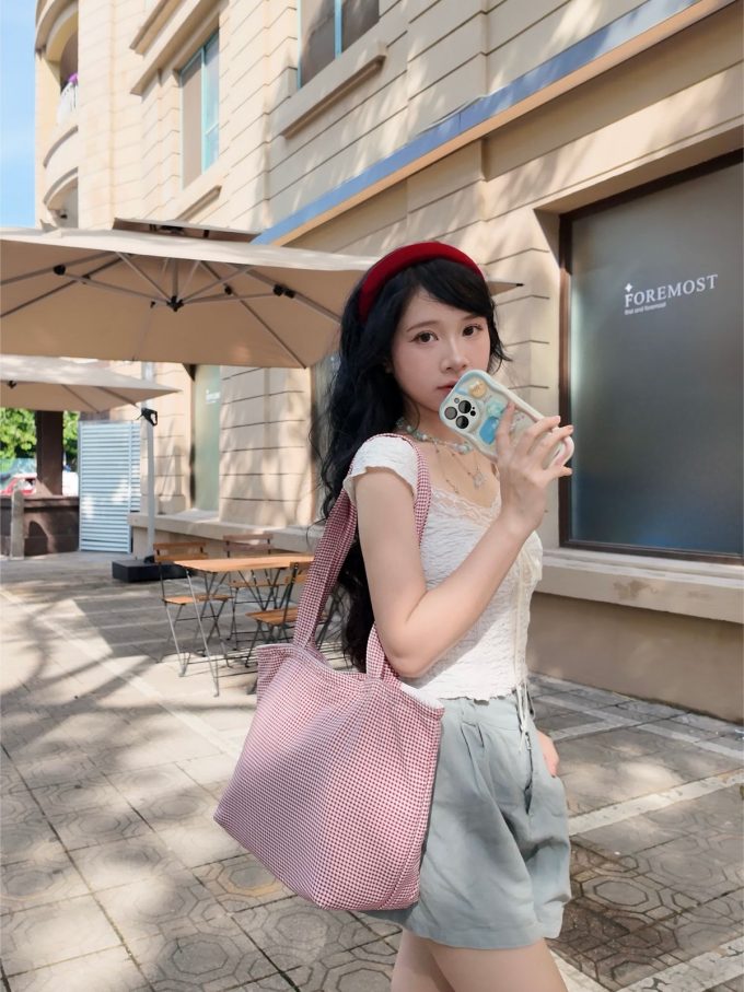 Tote đậu đỏ - Ảnh 3
